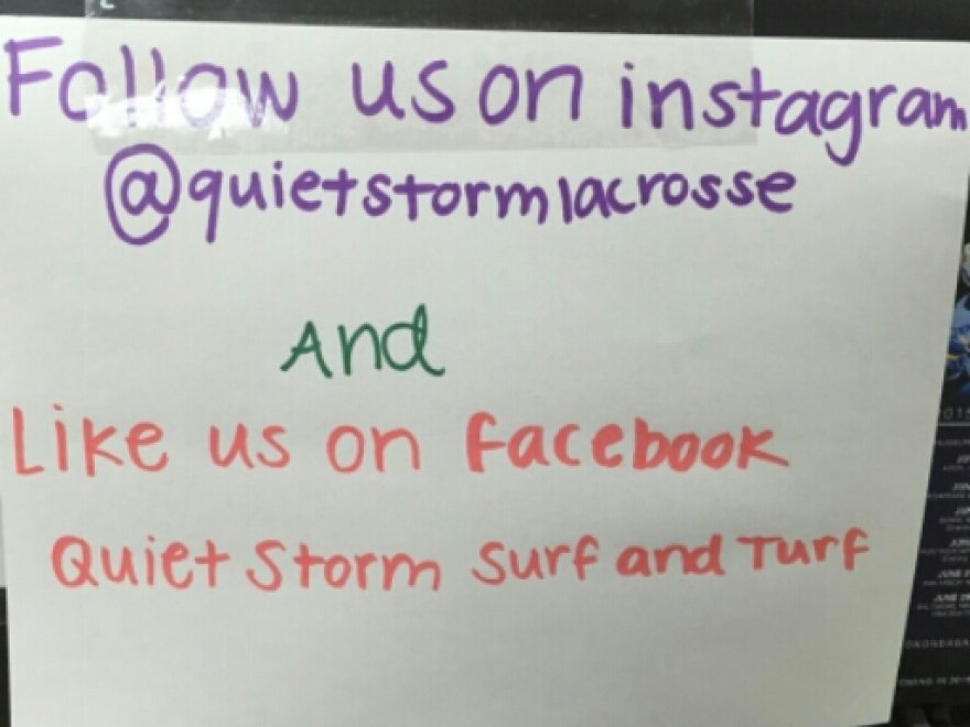 Quiet Storm Surf & Turf Quiet Storm Surf & Turf